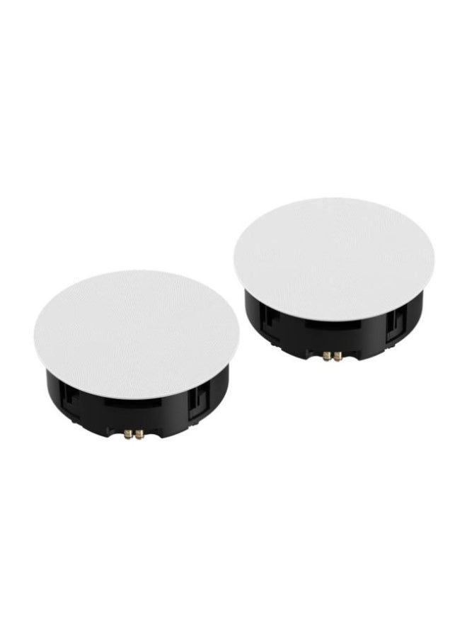 Sonos In-Ceiling Speakers by Sonos and Sonance (Pair) INCLGWW1 White  - Image 1