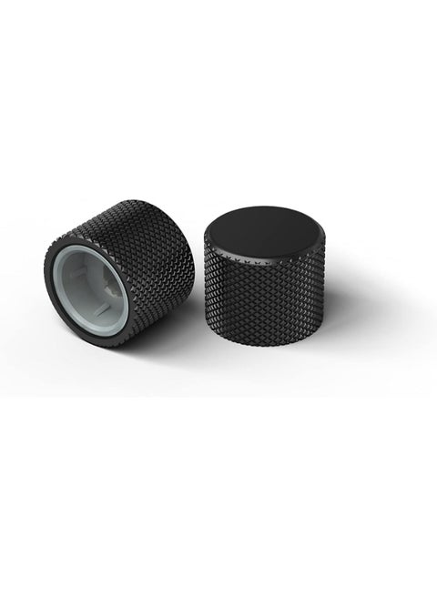 Gmmk Pro Rotary Knobs Keyboard Accessory, Anodized Finish, Omnidirectional, Infinite Scroll, Black