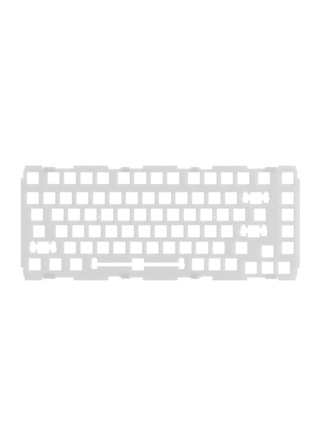 Glorious - PC Gaming Race GMMK Pro 75% Switch Plate, Polycarbonate, ISO - GLO-ACC-P75-SP-PC-ISO - Image 1