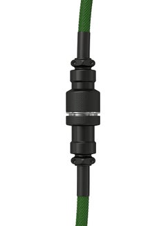 جلوريوس Coiled USB-C Cable - Premium Artisan Braided Cord For Mechanical Keyboards - GLO-CBL-COIL-FG  - Image 4