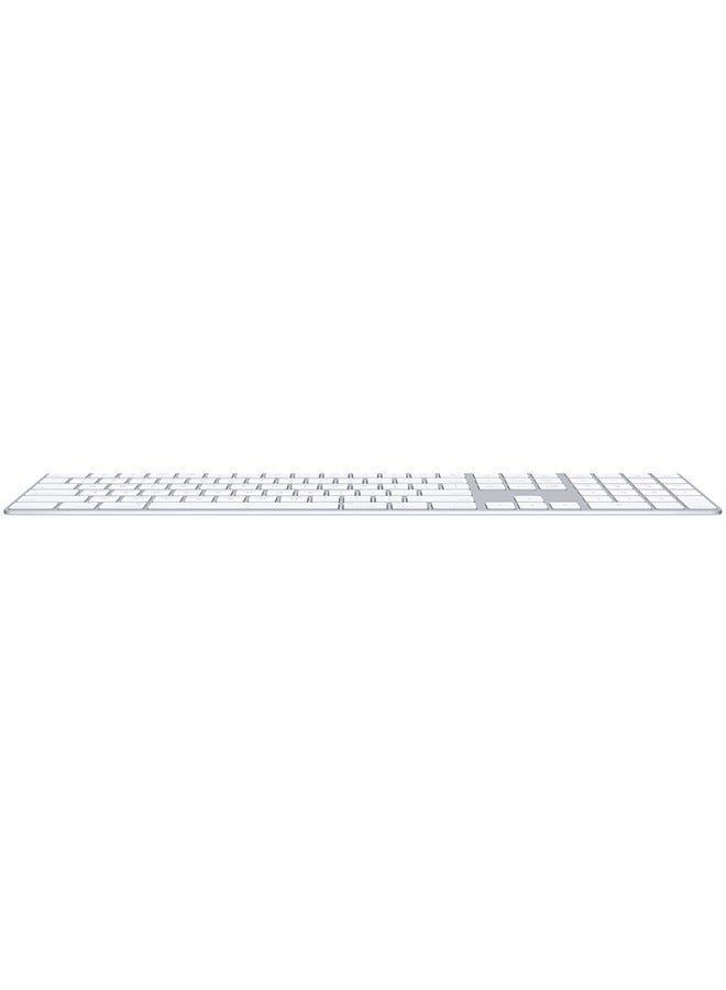 Apple - Magic Keyboard With Numeric Keypad (Korean) Silver - Image 1