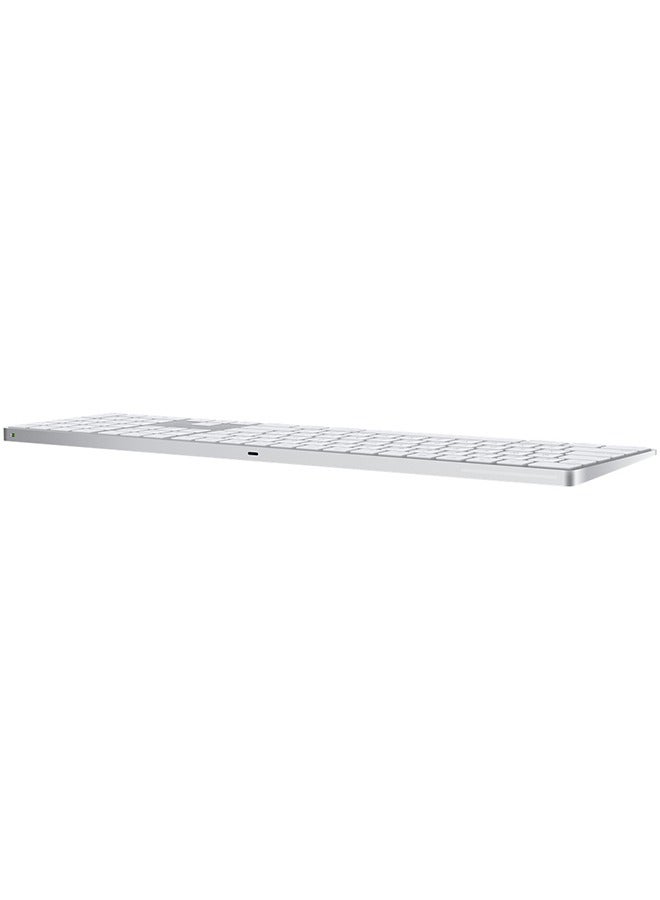 Apple - Magic Keyboard With Numeric Keypad (Korean) Silver - Image 1