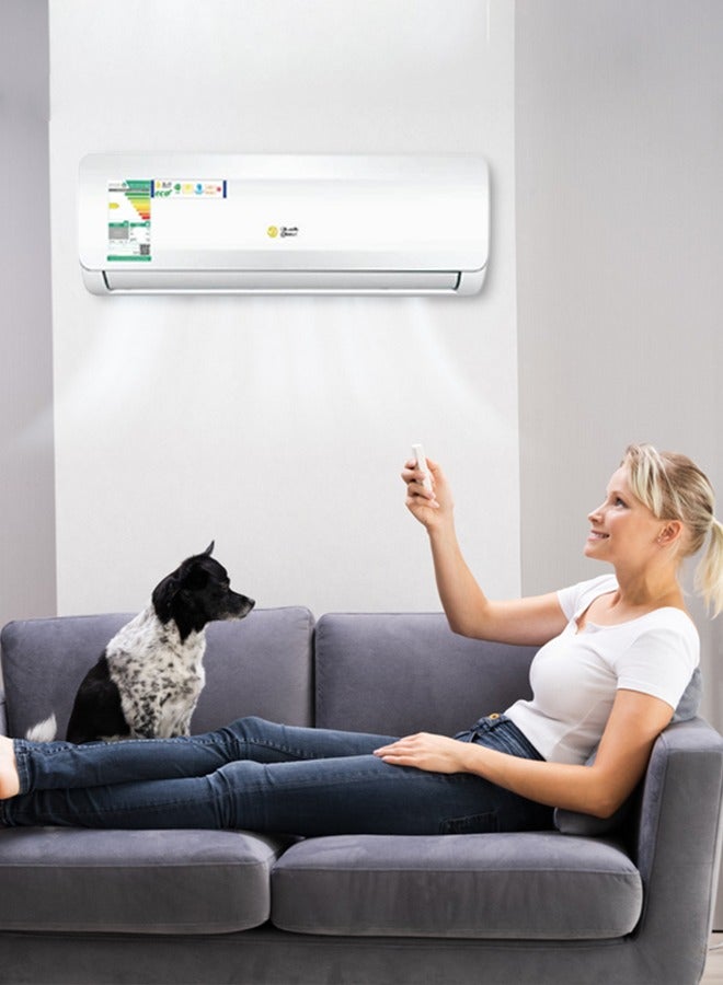 Dansat - Split Air Conditioner 17300 BTU Cooling Only With Copper Tube 4-Way Air Flow DSA18WCI White - Image 1