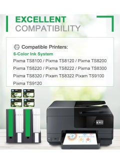 HP 950XL/951XL Ink Value Pack For Officejet Pro 251dw, 276dw, 8100, 8600, 8610, 8620, 8630 Printer Black,Cyan,Magenta,Yellow  - Image 2