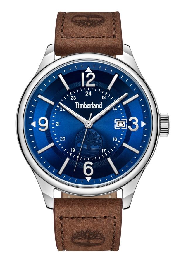 Timberland Men's Blake Watch With Stainless Steel Case And Leather Strap Water Resistant 46X53mm  -  TDWGB0011301  - Image 1