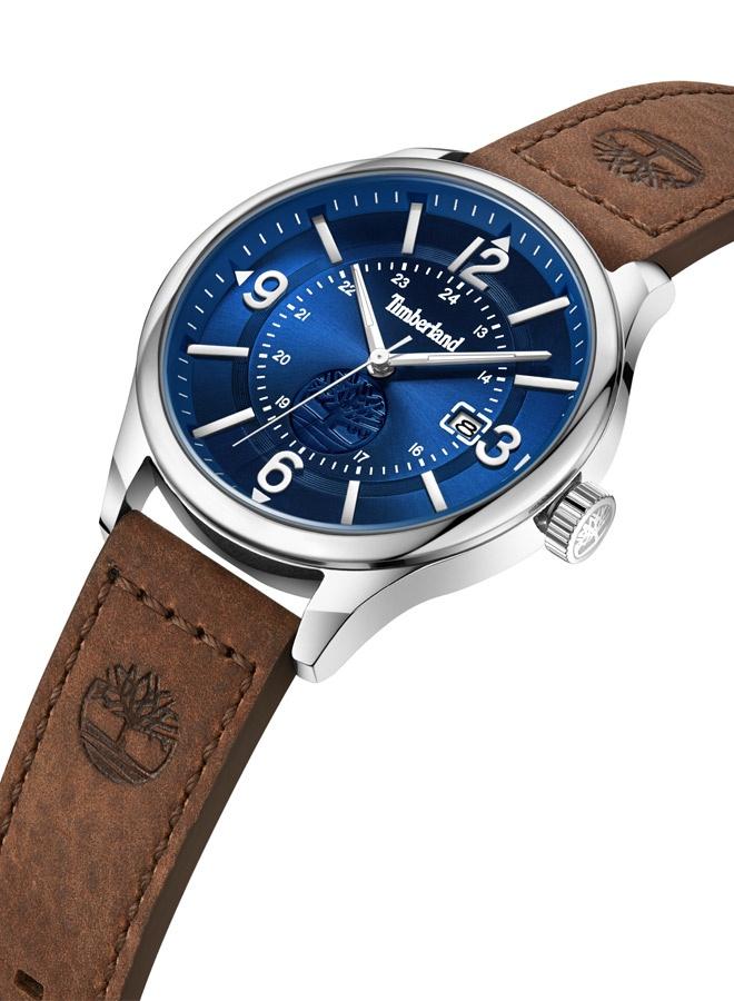 Timberland Men's Blake Watch With Stainless Steel Case And Leather Strap Water Resistant 46X53mm  -  TDWGB0011301  - Image 2