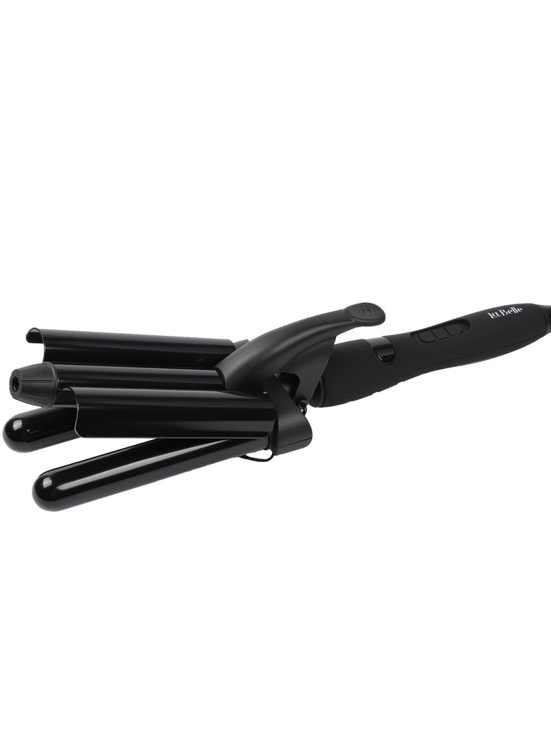 La belle - Wavy Triple Hair Curler black - Image 1