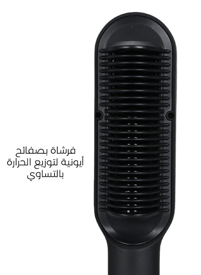 La belle Hair Straightening Pro Brush Black  - Image 3