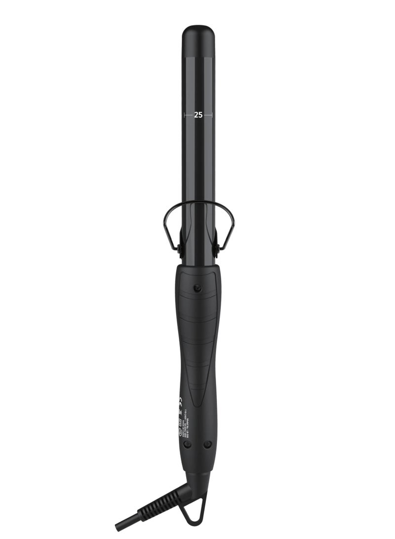 La belle - Curly Auto Hair Curler Black 25mm - Image 1