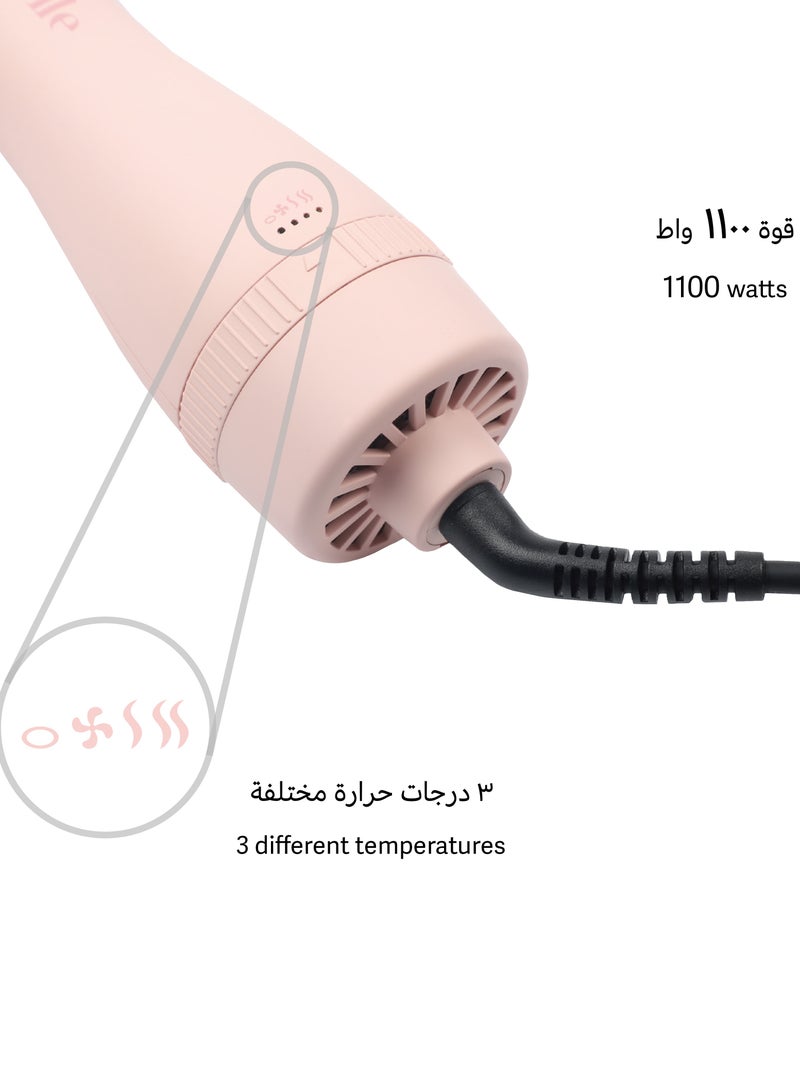 La belle - Brush Hairstyler Pink - Image 1