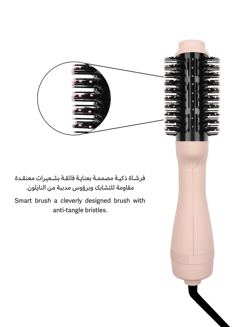 La belle - Brush Hairstyler Pink - Image 1