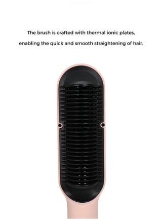 Hair Straightening Pro Brush Pink - view 3