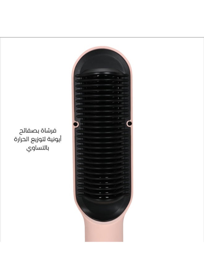 Hair Straightening Pro Brush Pink - pnsku/N70045071V/45/_/1733922799/eea6e1dd-5b64-499e-8674-316a4f864a37