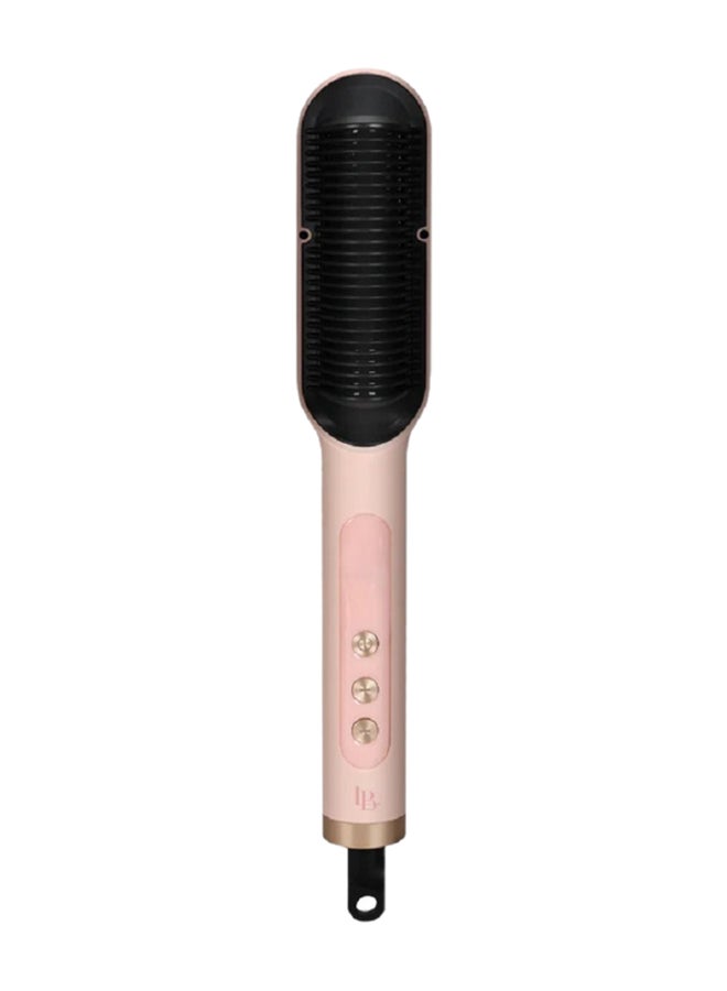 Hair Straightening Pro Brush Pink - pnsku/N70045071V/45/_/1733922810/c7322af1-c9aa-4a8b-9b4e-072ce08cdded