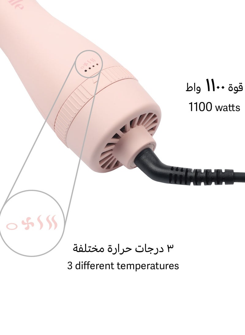 La belle - Solo Unique Brush Hairstyle - Packaging May Vary Pink/Rose - Image 1