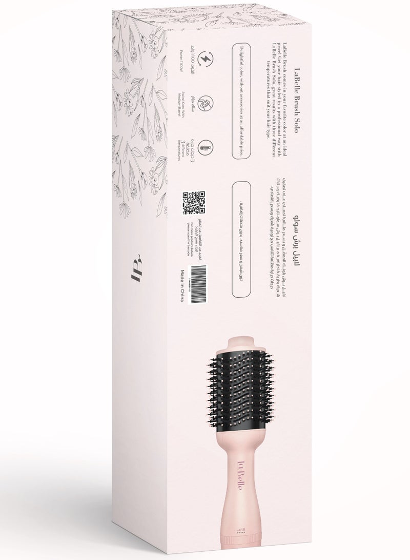 La belle - Solo Unique Brush Hairstyle - Packaging May Vary Pink/Rose - Image 1