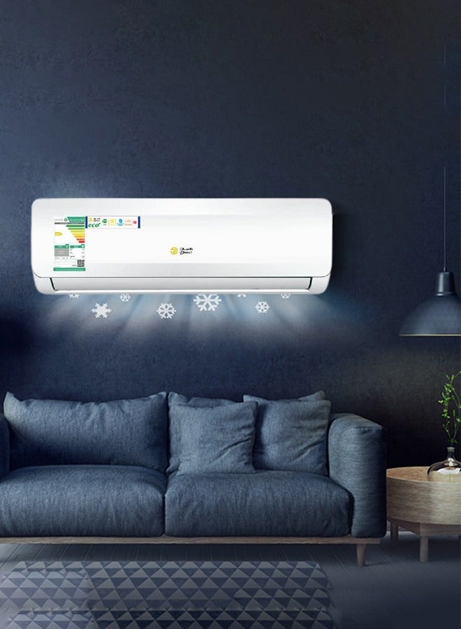 Split Air Conditioner 21000 BTU Cooling Only With Copper Tube 4-Way Air Flow DSA24WCI White