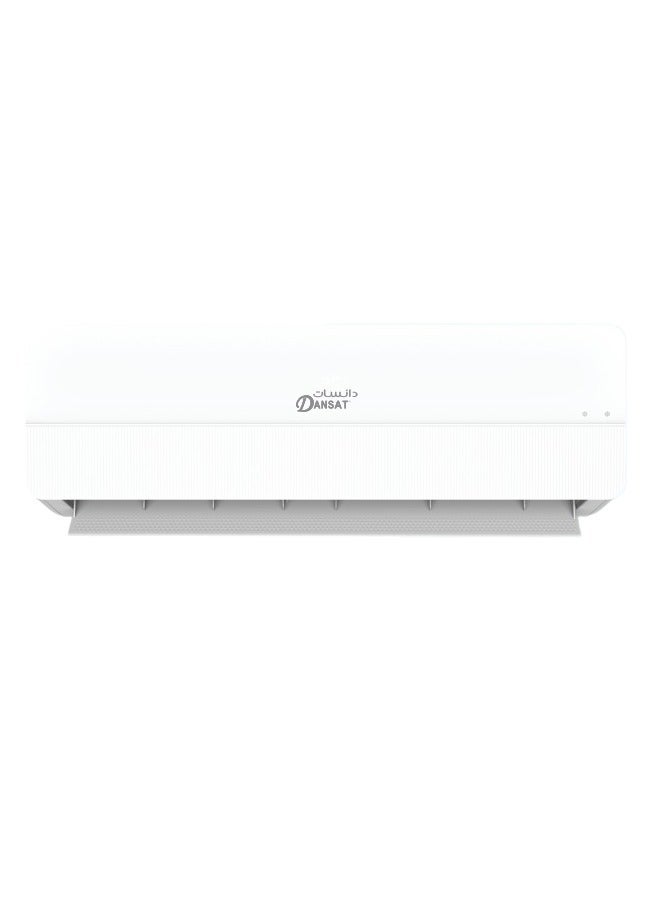 Dansat Split Air Conditioner 21000 BTU Hot/Cold Copper Tube Air Flow From Four Sides DSA24CH White