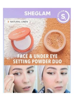 SHEGLAM Face & Under Eye  PowdeR Natural Linen Natural Linen - pnsku/N70045147V/45/_/1707451258/3eb39638-acd1-49f7-9f06-7ad478dc6c15