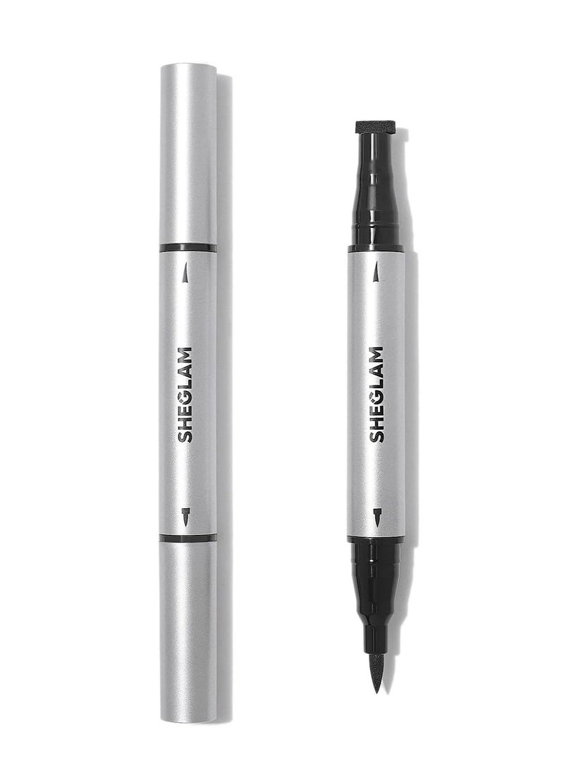 SHEGLAM Wing It Waterproof Liner Duo Black  - Image 1