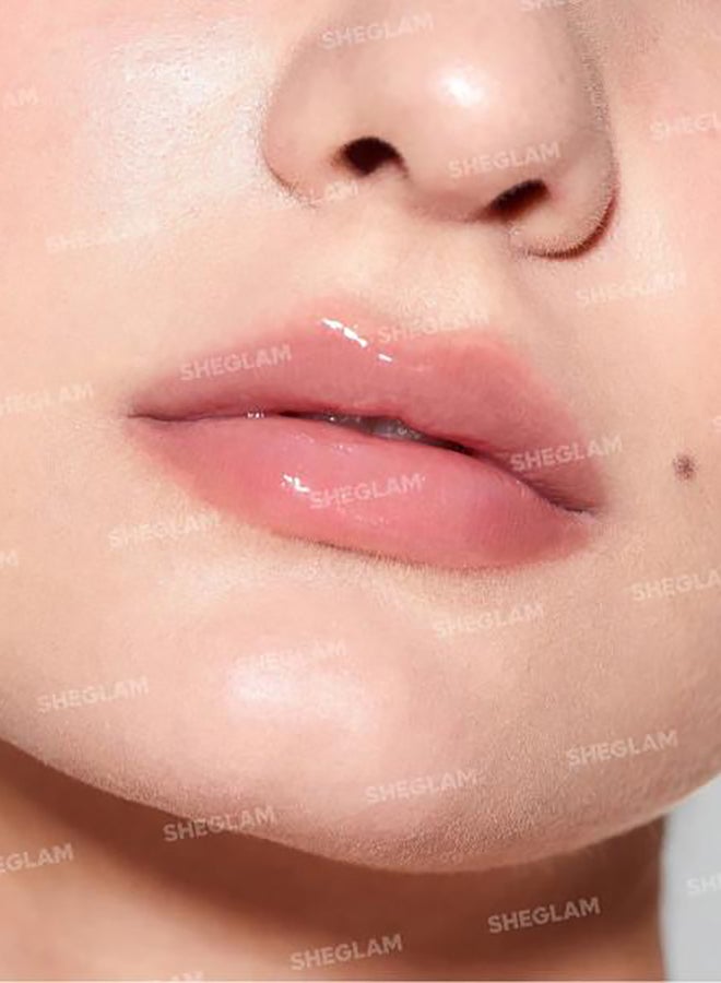 SHEGLAM Jelly Wow Hydrating Lip Oil - Loco For Coco Clear - Image 3