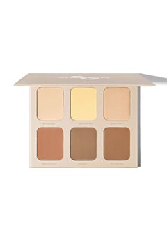 SHEGLAM Stereo Face Six Color Cosmetic Disc - 502 Nude Multicolour  - Image 2