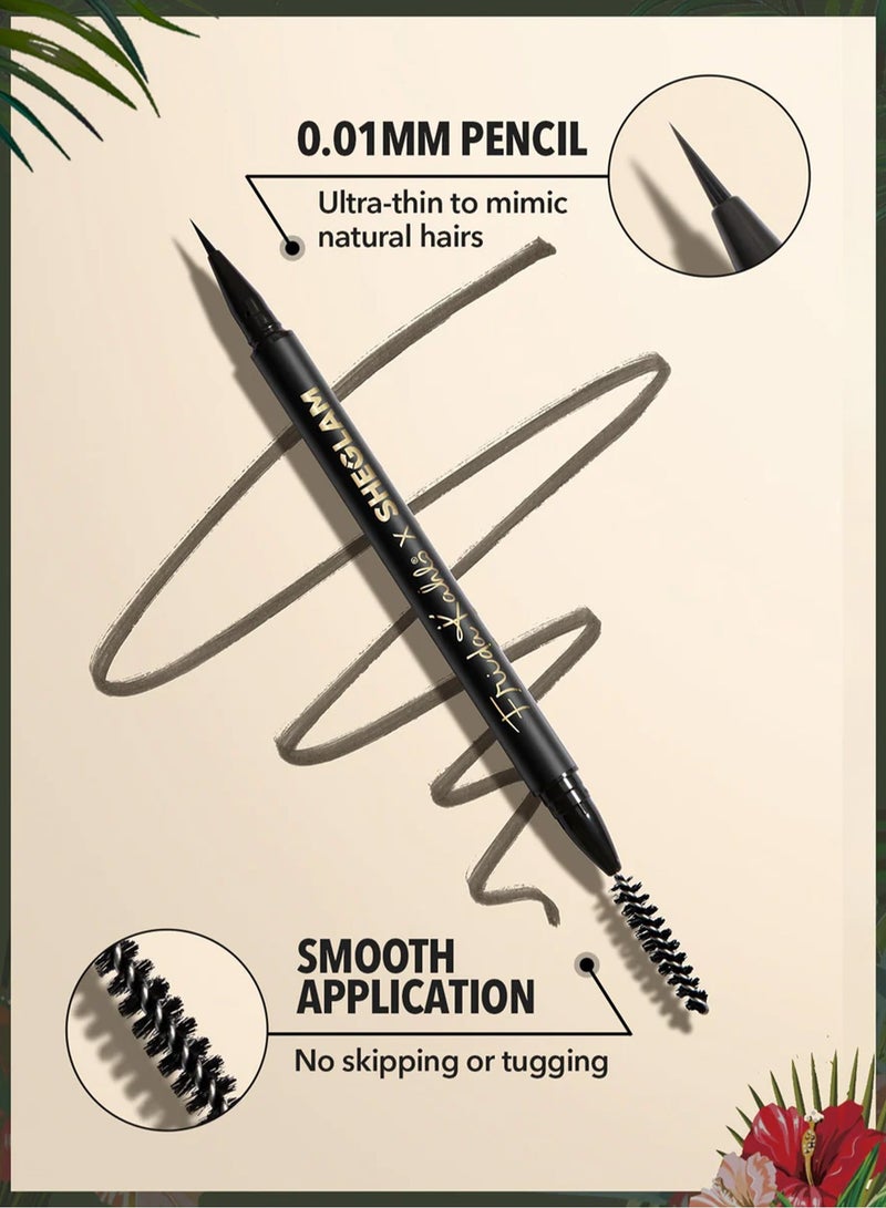 SHEGLAM - X Frida Kahlo Brow Icon Liquid Brow Pen - Auburn Brown - Image 1