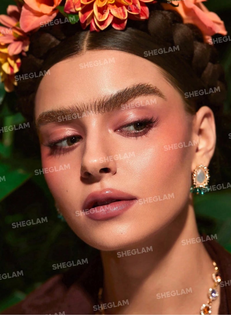 SHEGLAM - X Frida Kahlo Brow Icon Liquid Brow Pen - Auburn Brown - Image 1