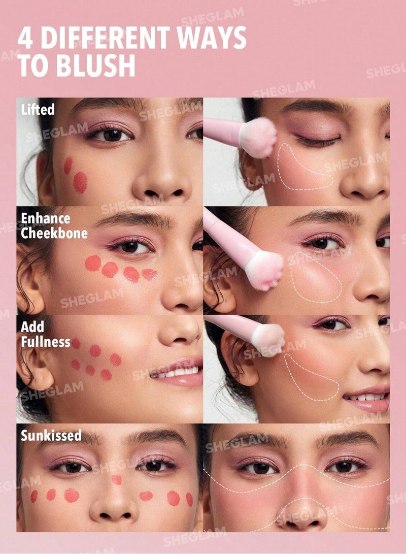 SHEGLAM - Color Bloom Liquid Blush Brush Pink - Image 1