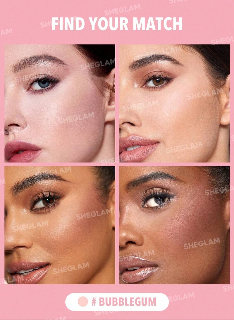 SHEGLAM - Insta-Ready Face And Under Eye Setting Powder Duo - Bubblegum Pink - Image 1