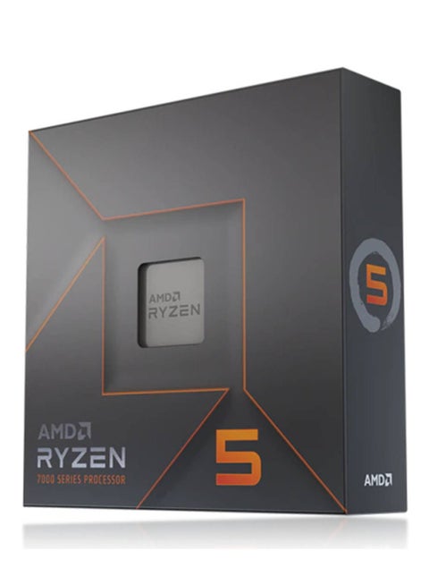 Ryzen 5 7600X 4.7 GHz AM5 105W Desktop Processors, 6 Cores & 12 Threads, 5.3 Ghz Max Boost Clock, 32MB L3 Cache, AMD Radeon Graphics, 2CH-DDR5-5200 / 128GB Max, Zen 4 Arc