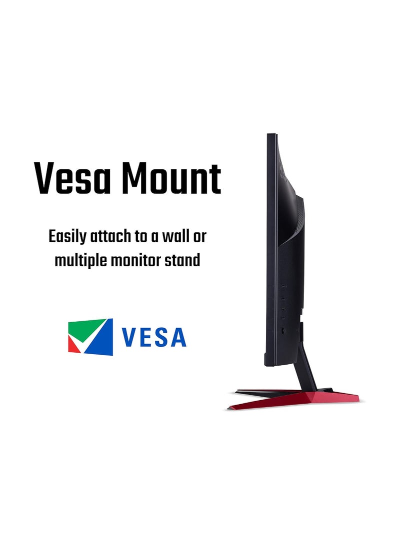 أيسر شاشة ألعاب Nitro VG240Y مقاس 23.8 بوصة عالية الدقة بتقنية IPS LED، 1920 × 1080، AMD Freesync  - Image 4