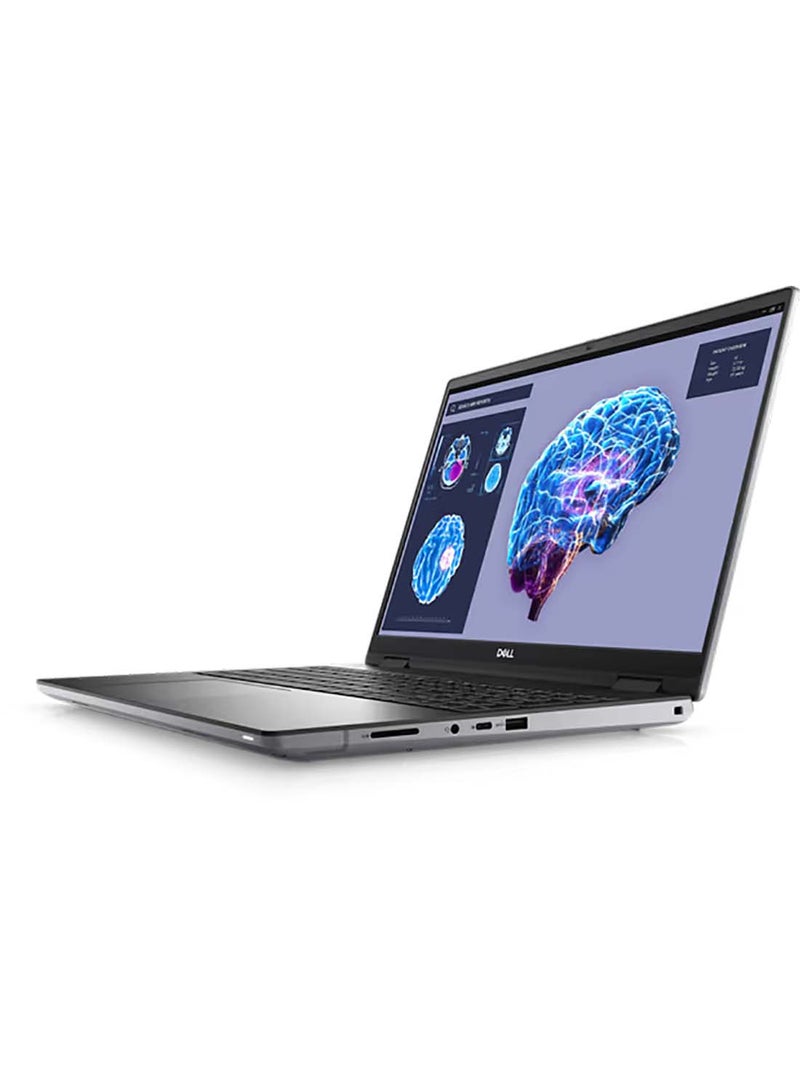 DELL - Precision 7000 7680 16-inch Display, Core i7-13850HX Processor/32GB RAM/512GB SSD/6GB NVIDIA RTX A1000 Graphics Card/Windows 11 Pro English Black - Image 1