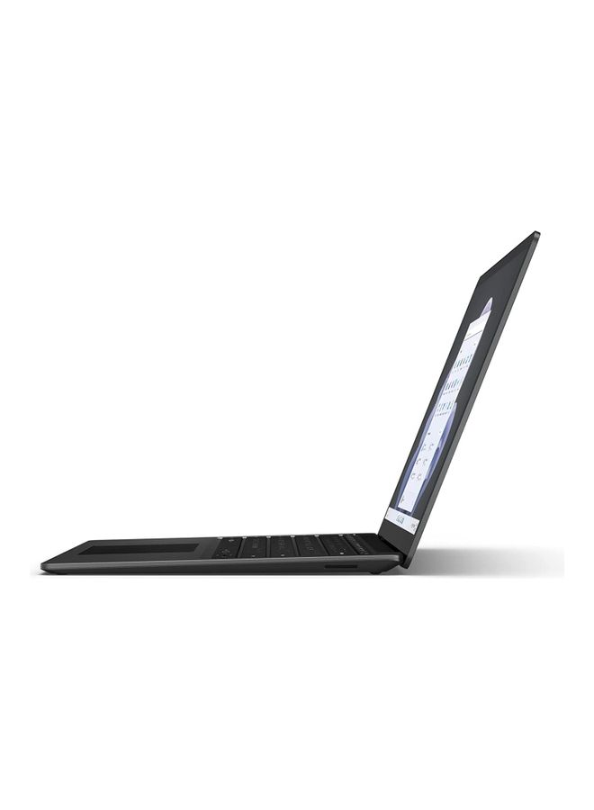 Microsoft - Surface Laptop 5 Laptop With 13.5-Inch Display, Core i7-1265U Processor/16GB RAM/256GB SSD/Intel Iris XE Graphics/Windows 11 Pro / English Black - Image 1
