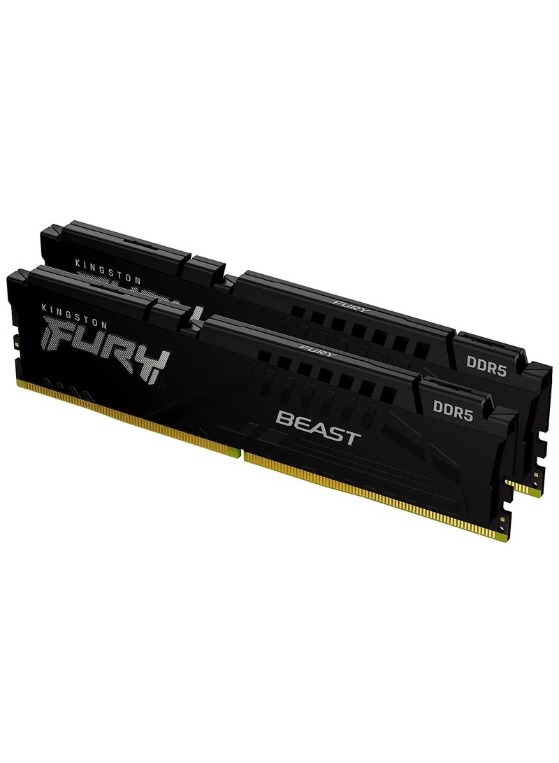 Kingston - DRAM 16GB (2 x 8GB) 5200MT/s DDR5 CL40 DIMMFURY Beast 8 GB - Image 1