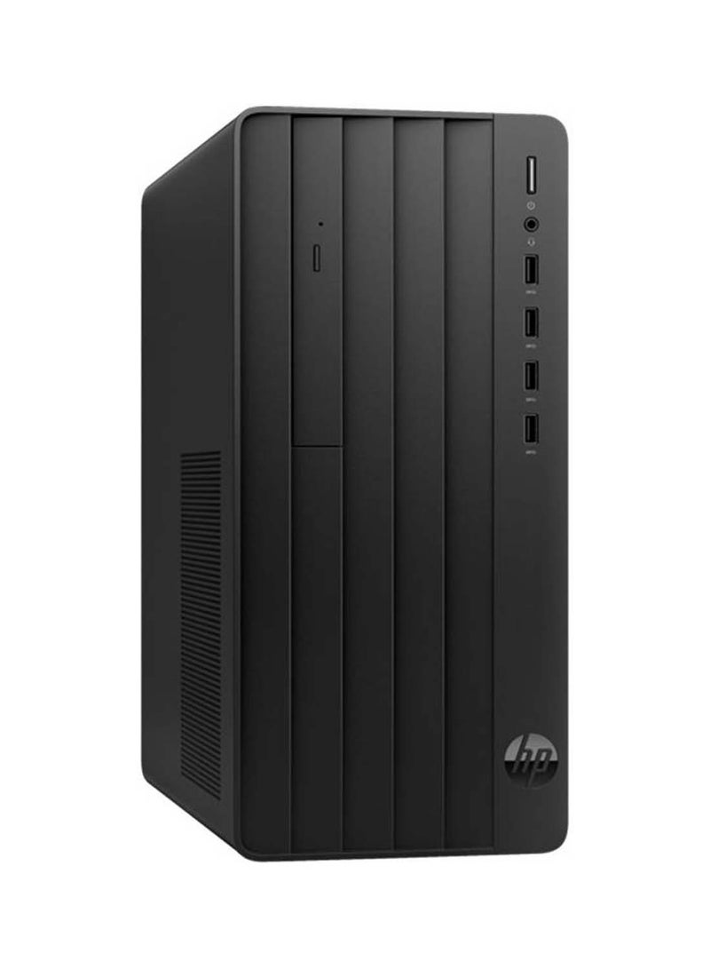 HP - PRO TOWER 290 G9 Desktop PC, Intel i5-12400 Processor Upto 4.4GHz Speed, 8GB RAM, 1TB Storage Capacity, DVD-RW, Free DOS Black - Image 1