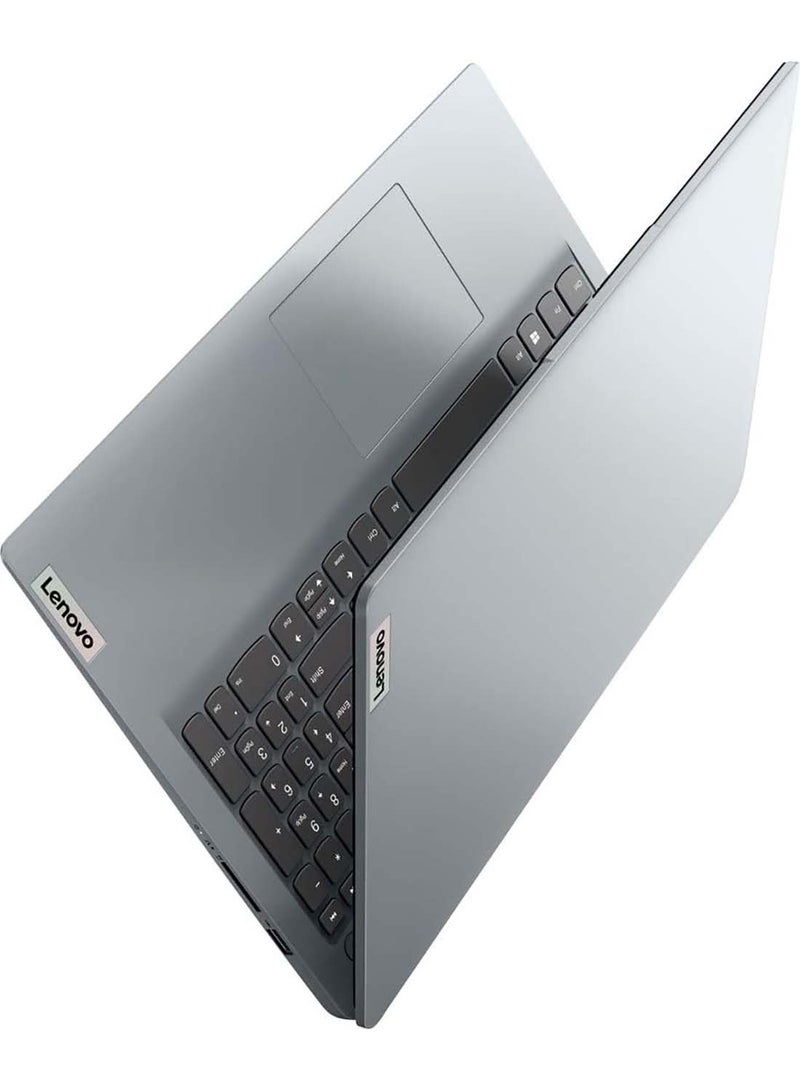 Lenovo - IdeaPad 1 15IAU7 (Upgraded Version) Laptop With 15.6-Inch Display, Core i5-1235U Processor/8GB RAM/512GB SSD/Intel Iris Xe Graphics/Windows 11 English/Arabic Cloud Grey - Image 1