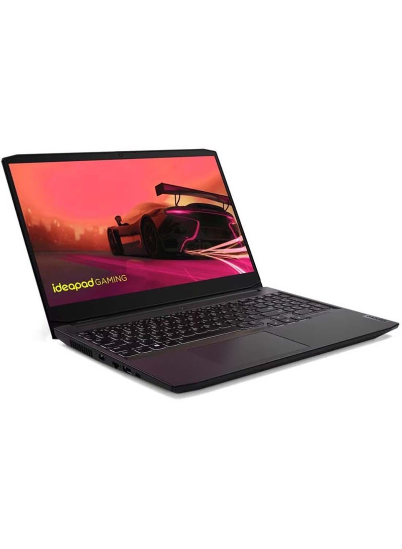 Lenovo - IdeaPad Gaming 3 15ACH6 (Upgraded Version) Laptop With 15.6-Inch Display, AMD Ryzen 5 5500H Processor/8GB RAM/512GB SSD/4GB Nvidia GeForce RTX 2050 Graphics Card/Windows 11 Home English/Arabic Shadow Black - Image 1