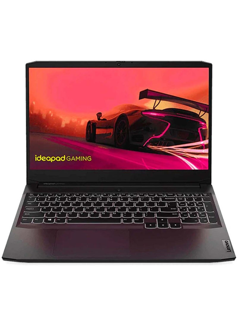 Lenovo - IdeaPad Gaming 3 15ACH6 (Upgraded Version) Laptop With 15.6-Inch Display, AMD Ryzen 5 5500H Processor/8GB RAM/512GB SSD/4GB Nvidia GeForce RTX 2050 Graphics Card/Windows 11 Home English/Arabic Shadow Black - Image 1