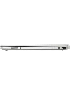 HP 15s-fq5148ne (Upgraded Version) Laptop With 15.6-Inch Display, Core i3-1215U Processor/8GB RAM/256GB SSD/Intel UHD Graphics/Windows 11 English/Arabic Natural Silver  - Image 4