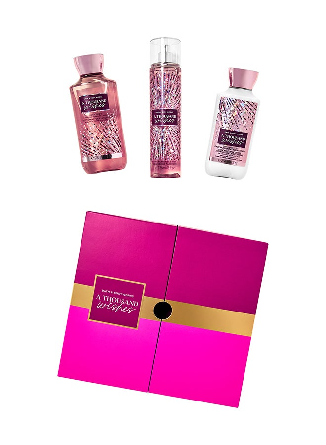 Bath & Body Works A Thousand Wishes Gift Box Set Clear 