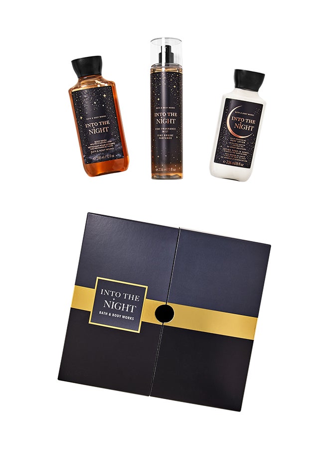 Bath & Body Works Into The Night Gift Box Set Clear 