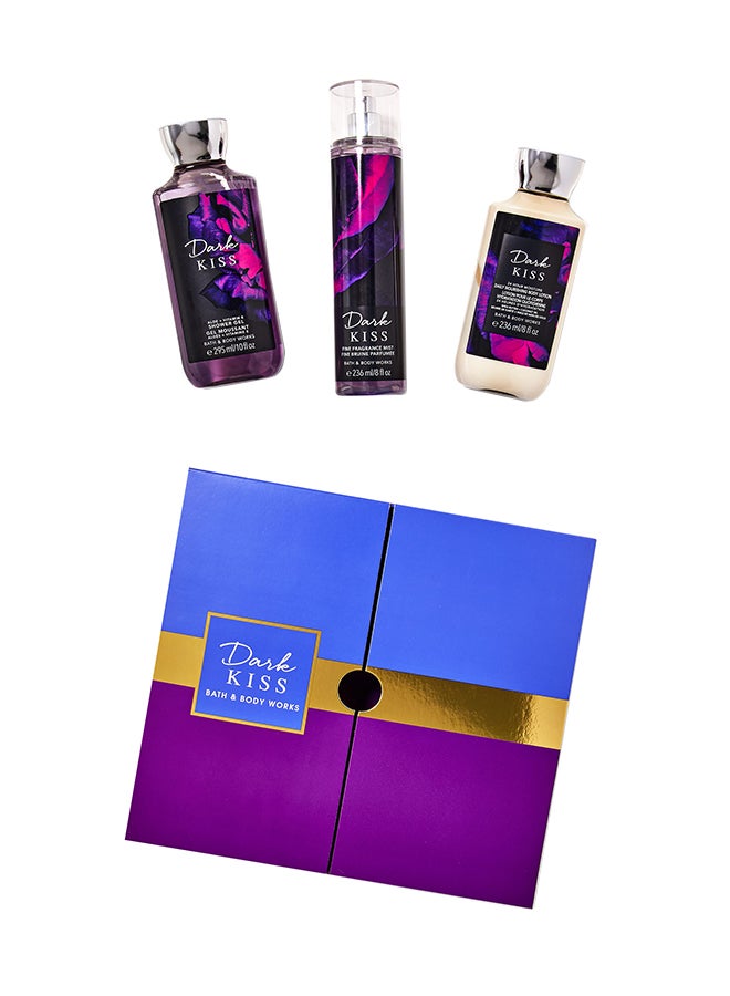 Bath & Body Works Dark Kiss Gift Box Set Clear 