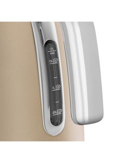 smeg Smeg 50's Retro Style Electric Kettle 1.7 L 2400 W KLF03CHMAU Champagne Matte  - Image 5