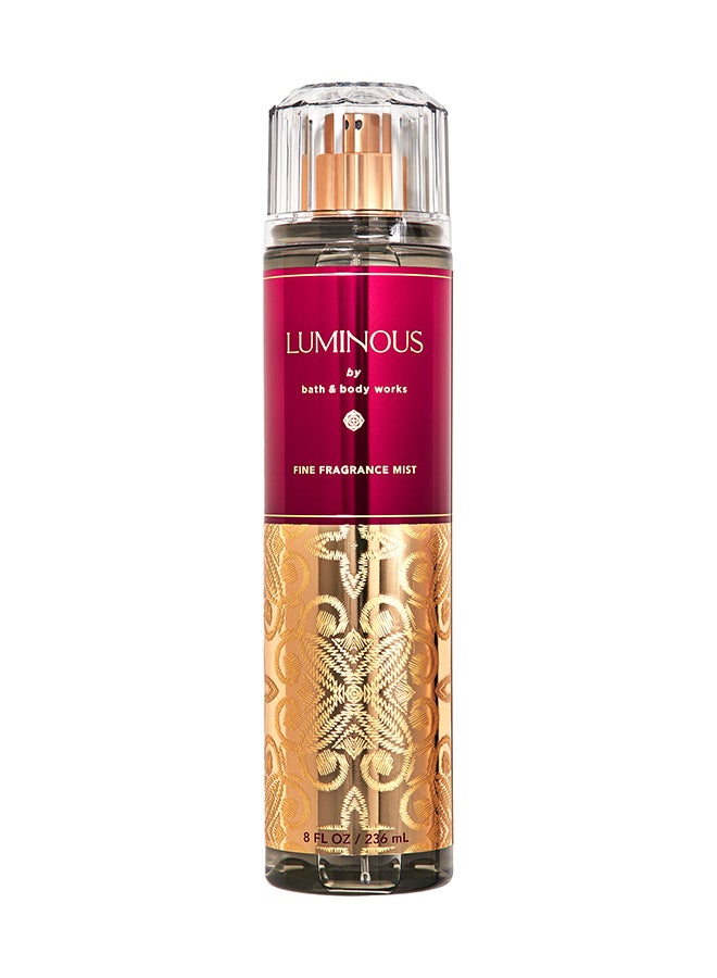 باث آند بودي وركس رذاذ عطر فاخر مضيء