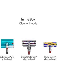 dyson V15s Detect Submarine​ Wet Dry Vacuum 0.75 L 660 W V15 Detect absolute Yellow/Nickel  - Image 3