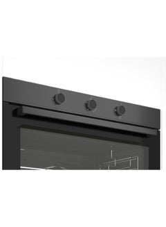 Beko Built-in Gas Oven With Gas Grill - 90 Cm - 2 Fans - Gas Grill - 96 Litres - Black - BBWHT12104DS Dark Stainless  - Image 4