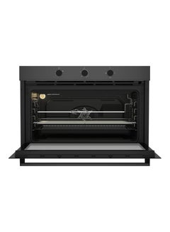 Beko Built-in Gas Oven With Gas Grill - 90 Cm - 2 Fans - Gas Grill - 96 Litres - Black - BBWHT12104DS Dark Stainless  - Image 2
