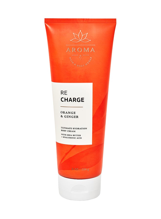 Bath & Body Works Orange Ginger Ultimate Hydration Body Cream Clear 226grams 