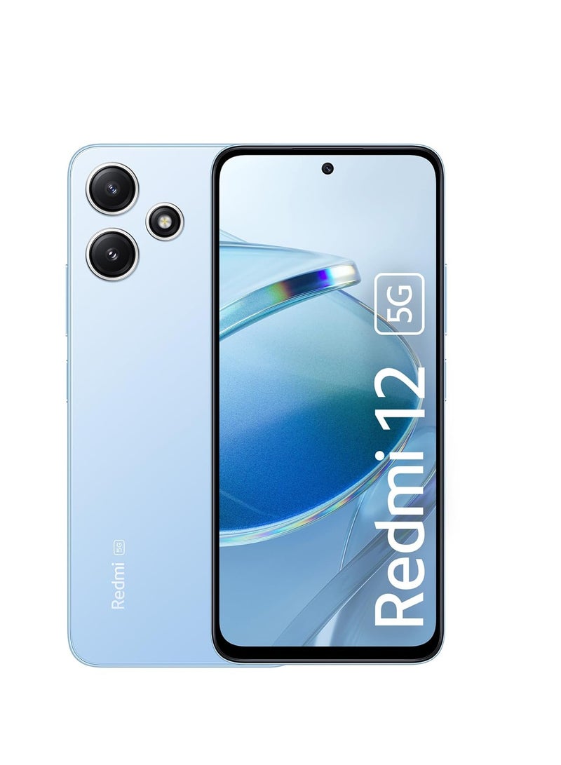 Xiaomi - Redmi 12 Dual Sim Pastel Blue 8Gb Ram 256Gb 5G - Indian Version - Image 1
